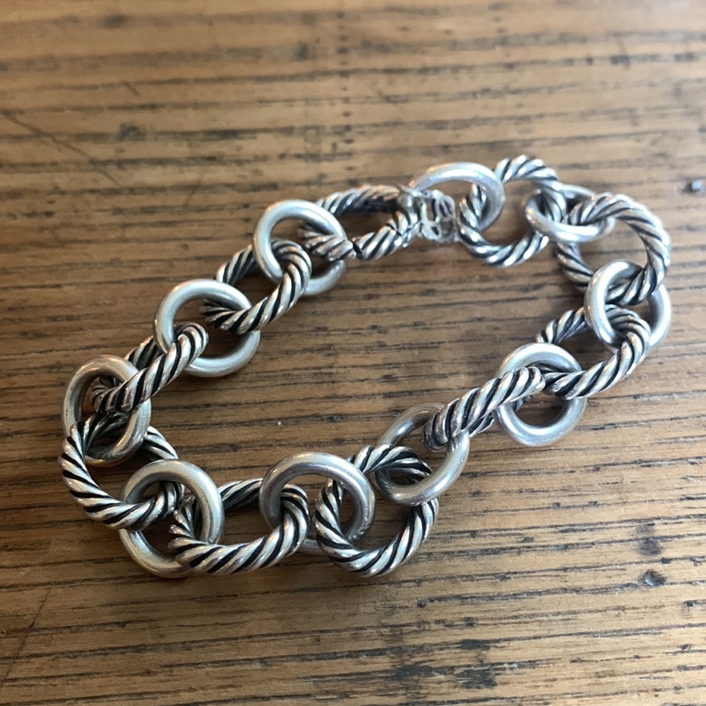 Authentic David yurman sterling silver bracelet